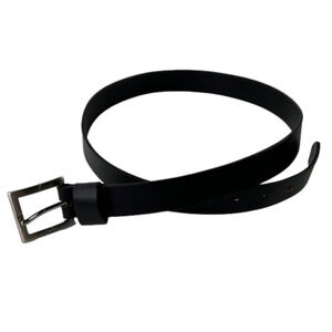 Indian Motorcycle black leather belt